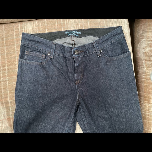 Simply Vera Vera Wang Straight Leg Jeans - Picture 2 of 5